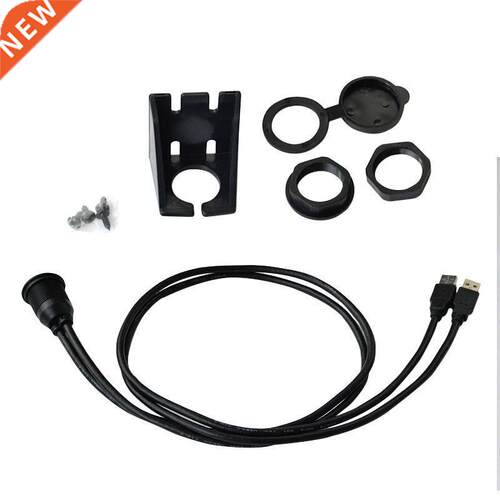 Flush Mount USB Dock Adapter Dashboard Panel 3.0 Port Male t