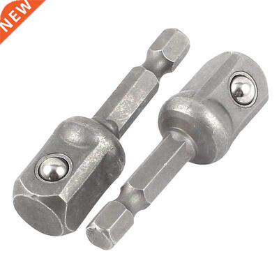 2x Impact Driver Drill 1/4 inch to Hex Shank 1/2 inch Chuck