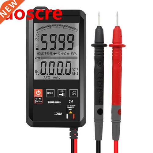Digital Multimeter Smart Touch Screen DC Analog Bar True RMS