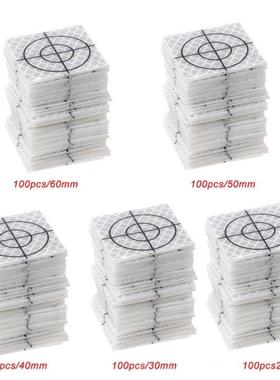 100 Pcs Reflector Sheet Reflective Tape Target Total Station