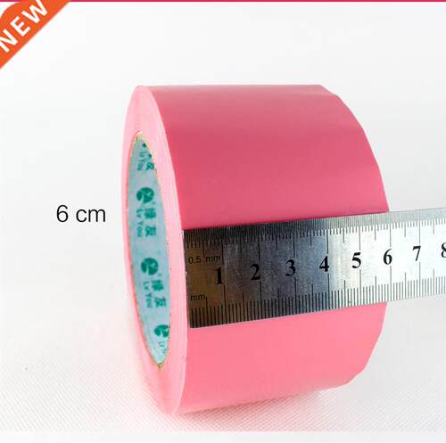 Solid Color Transparent Pink Adhesive Tape Mounting Packing