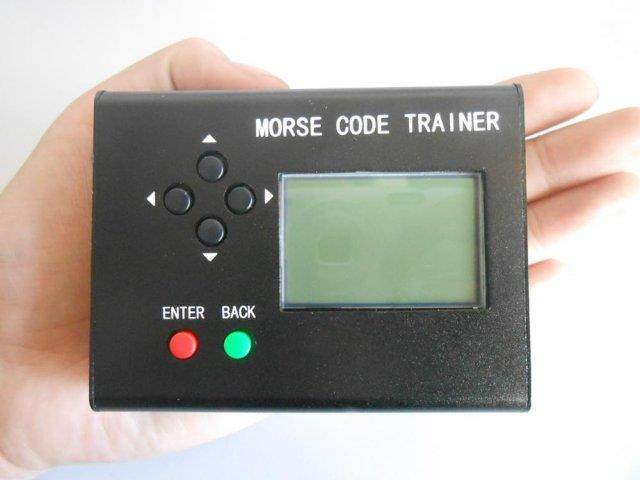 LCD Morse Code CW Trainer H radio station Morse short-wave