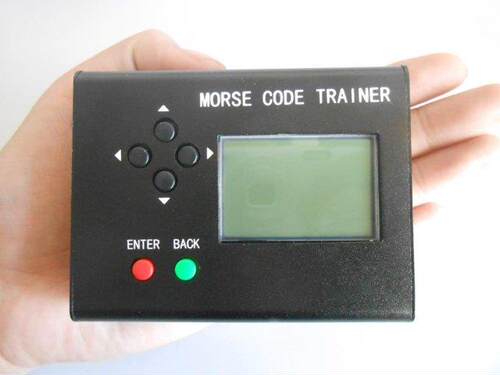 LCD Morse Code CW Trainer H radio station Morse short-wave