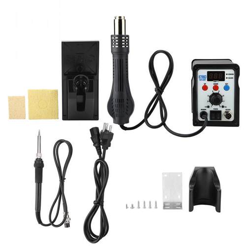 Soling Station 8786D 2 in 1 SMD Rework Station with Hot A