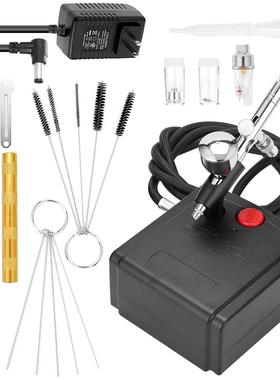 Professional HVLP Airbrush Compressor Set Handheld Paint Spr