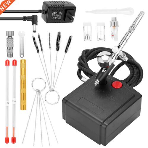 Professional HVLP Airbrush Compressor Set Handheld Paint Spr