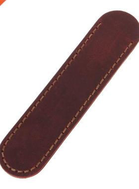 Retro Retro Leather Pen Holder Ballpoint Single-Pen Protecti