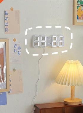 Home Decor Digital Wall Clock Digital Alarm Clocks Hanging T