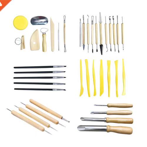 40pcs Arts Crafts Clay Sculptng Tools Pottery Carvng Tool