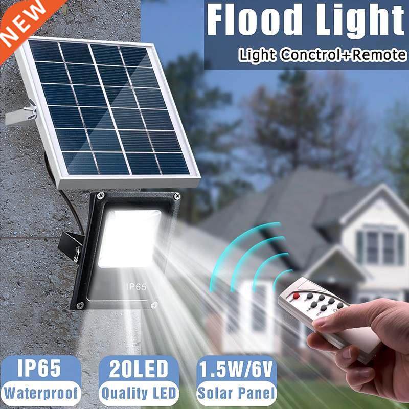 Solr Floodlight with Remote Control 10W Wterproof IP65 Tim