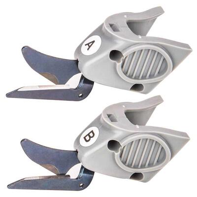 2 Set Cutting Head Fit 适用于 Wt-1 Faric Electric Scissors