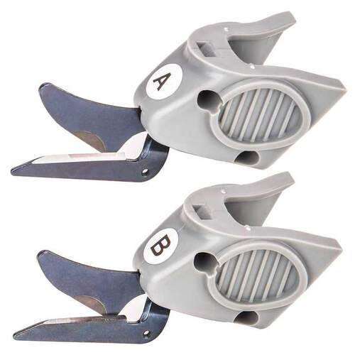2 Set Cutting Head Fit 适用于 Wt-1 Faric Electric Scissors