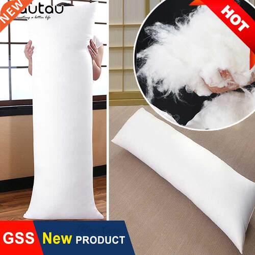 White Anime Long Body Pillow Core Inner with PP Cotton Fille