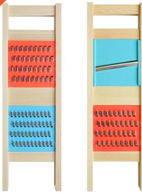 2 In 1 Manual Fruit Vegetable Grater Potato Carrot Slicer Ki