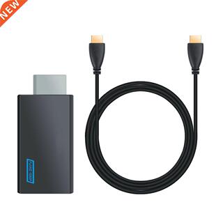 HDMI-compatible Converter with 5ft High Speed Cable Wii2HDMI