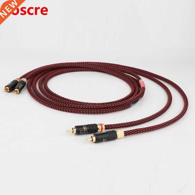 Hi End Audio Cable High End HIFI RCA Audio Cables With WBT01
