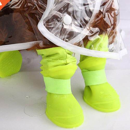Pet Dogs Snow Rain Boots Anti-Slip Waterproof Puppy Rain Sho