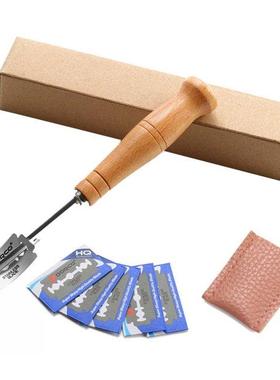 1 Set Bread Cutter French Bread Kitchen Gadgets Wooden Bakin