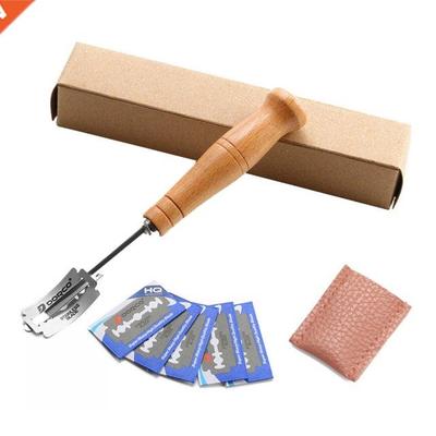 1 Set Bread Cutter French Bread Kitchen Gadgets Wooden Bakin