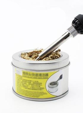 Solder Iron Tip Cleaner Cleaning Copper Spiral Scourer Cle S