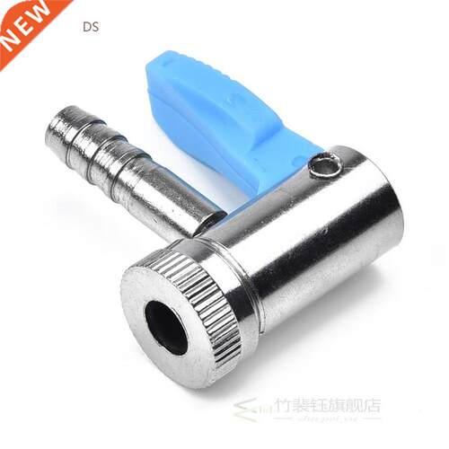 Tire Inflator Valve Connector Tools Tool Auto Chrome +Blue C