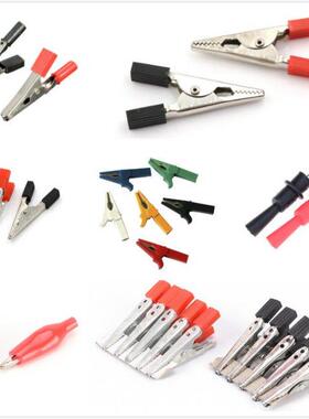 1/2/5/10Pcs Test Clips Stainless Steel Alligator Crocodile C