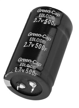 2.7V Voltage 500F Metal Electrolytic Capacitor Farad Capacit