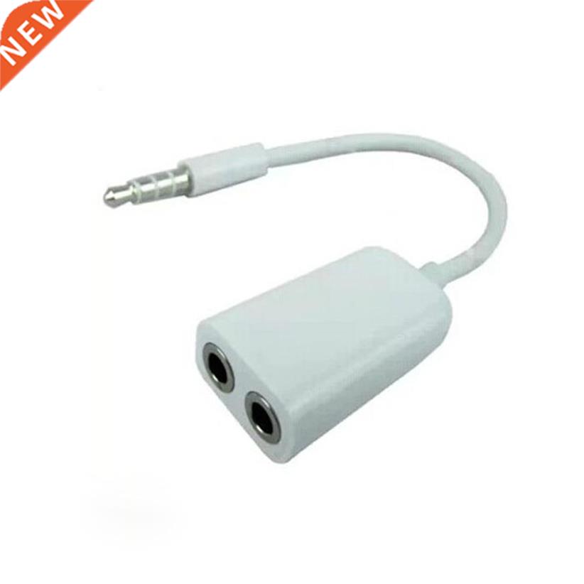 3.5mm Male AUX Jack Splits 3.5mm Female Headphone Audio Adap