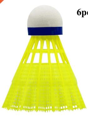 3/6/12Ppcs Badminton Shuttlecocks Goose Feather Shuttlecock