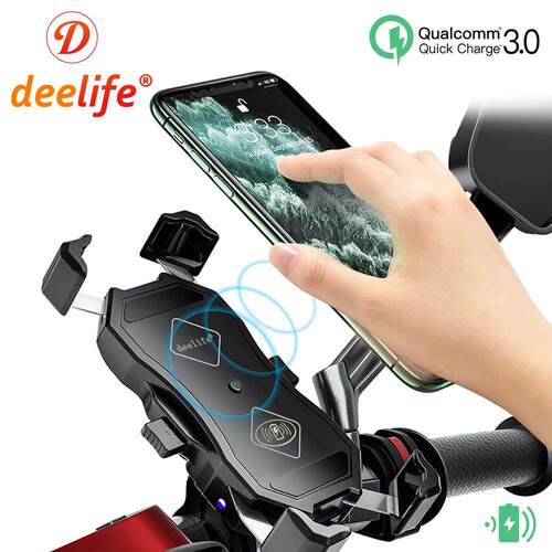 Deelife Motorbike Motorcycle Cell Phone X Grip Hder for M