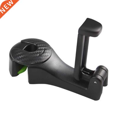2 In 1 Car Headrest Hook With Phone Holder Seat Back Hanger