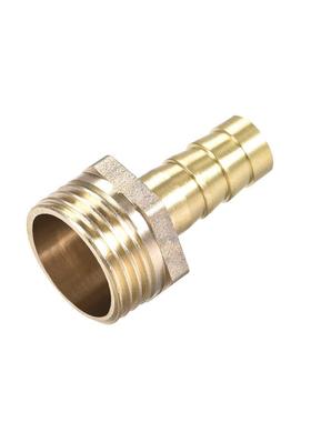 Brass Barb Hose Fitting Connector Adapter 10mm Barbed x G1/2
