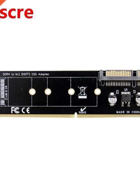 DDR4 Memory Slot M.2 SSD to SATA Expansion Board DDR4 to M.2