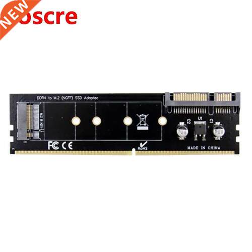 DDR4 Memory Slot M.2 SSD to SATA Expansion Board DDR4 to M.2