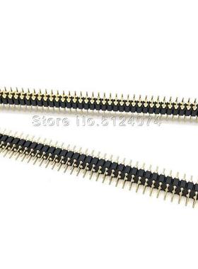 5pcs/lot 2.54 double row pin header 2*40pin spacing 2.54mm C