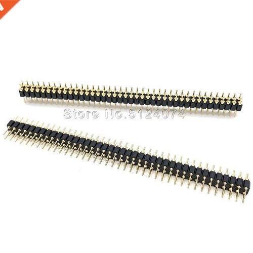 5pcs/lot 2.54 double row pin header 2*40pin spacing 2.54mm C