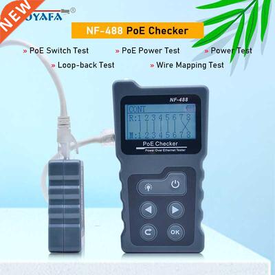NF-488 PoE power test Network PoE Tester checker Over the Et