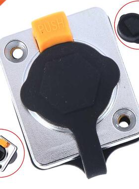 1pc RJ45 IP65 Waterproof F Panel Mount Sockets Ethernet Stra