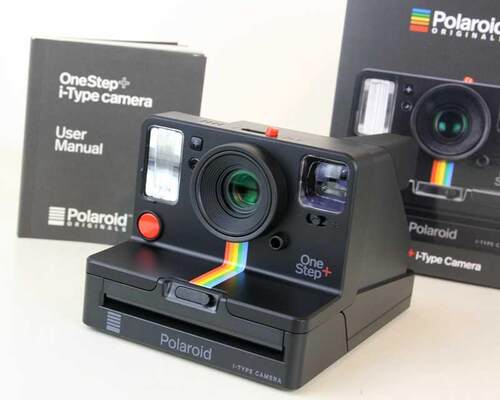 Paroid Originals Onestep+ White and Black rainbow camera