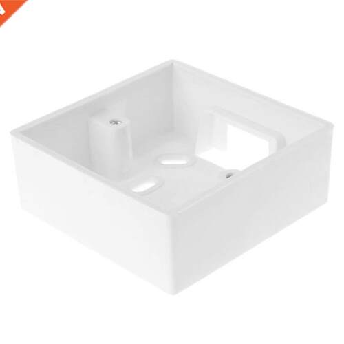 86*86mm Wall Mounted Junction Box 适用于 Thermostat White Co