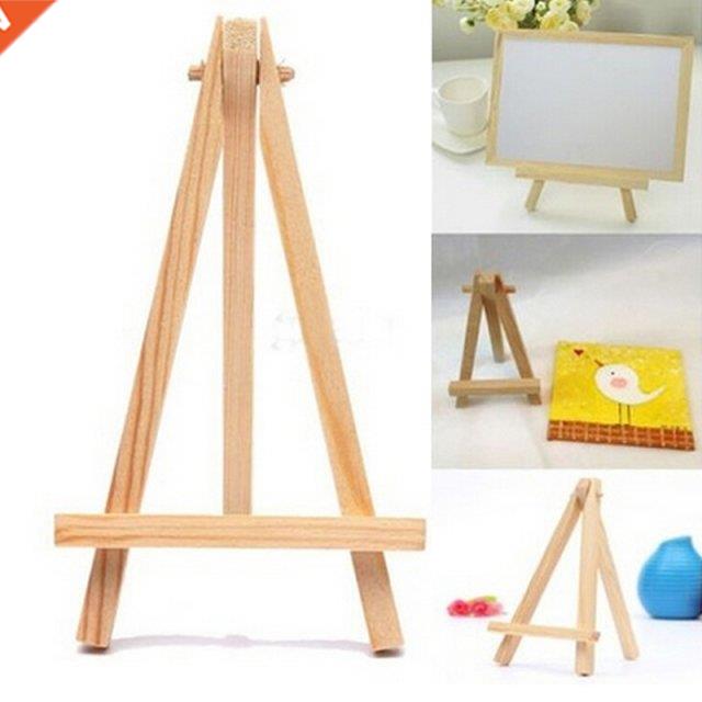 HOT 5pcs/set Mini Artist Wooden Easel Wood Wedding Table Car