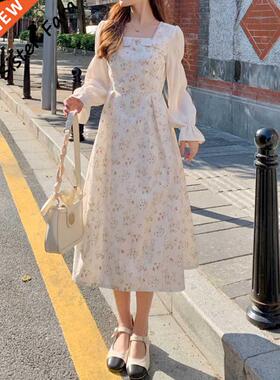 Sister Fara Print Lace Dresses for Women's Spring High W