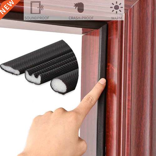 5M Self Adhesive Door Window Sealing Strip Soundproof Foam S