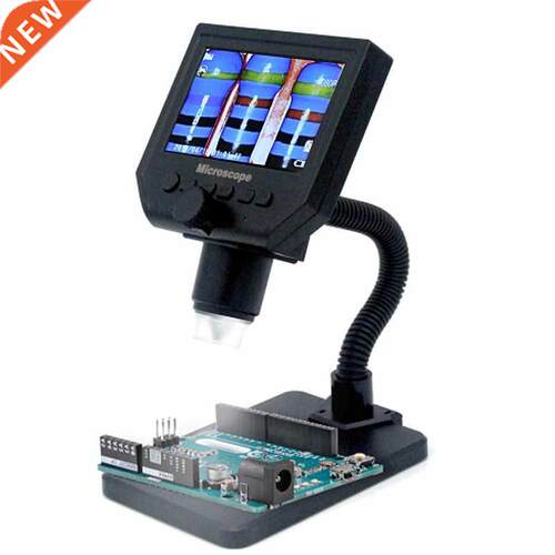G600 600X 3.6MP 8LED Portable LCD Digital Microscope 4.3&amp