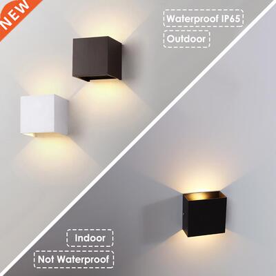 LED 6W/12W Outdoor Waterproof IP65 Wall Light Porch Garden W