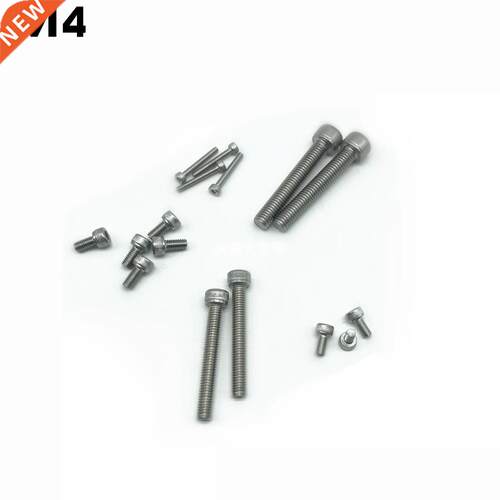 50pcs M4 304 Stainless Steel Hexagon Socket Head Cap Screws
