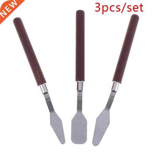3pcs/set Oil Painting Scraper Of Acrylic Gouache Oil Paint