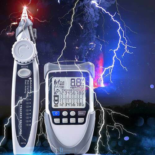 Network Cale Tester LCD Digital Wire Trackers Continuity a
