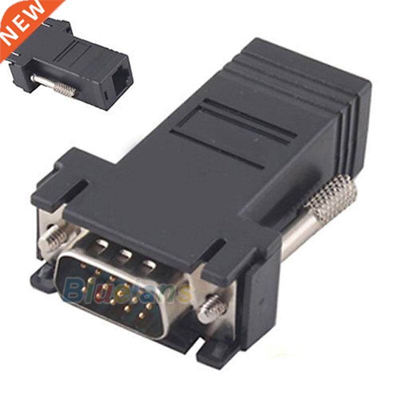 VGA Extender Male to LAN CAT5 CAT6 RJ45 Network Ethernet Cab
