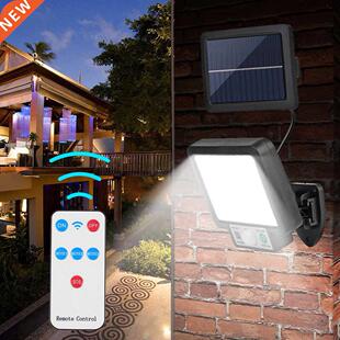 LED Split Solar Wall Light Outdoors Waterproof 3 Mode Motion